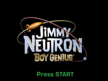 Nickelodeon Jimmy Neutron - Boy Genius screen shot title